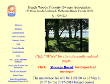 Tablet Screenshot of beachwoodsonline.com